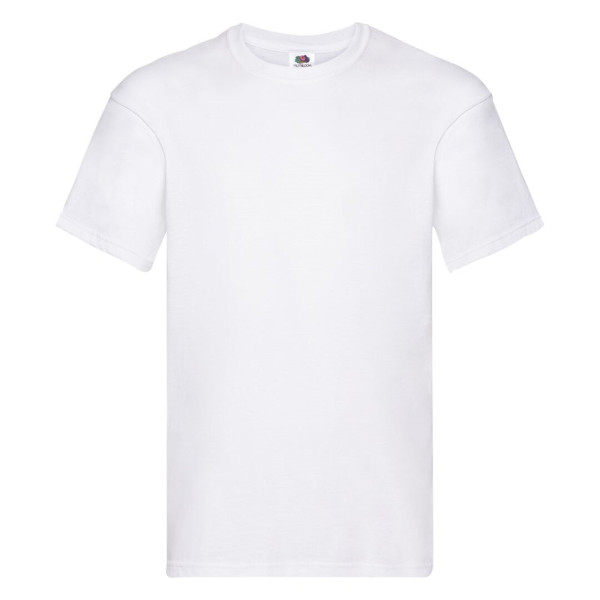 Erwachsene Weiß T-Shirt Original T